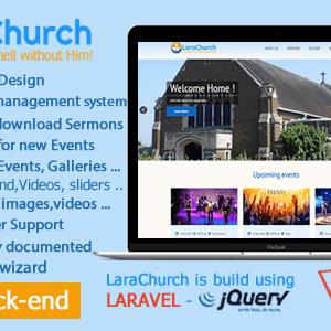 LaraChurch 2.0 – Complete Church Management System